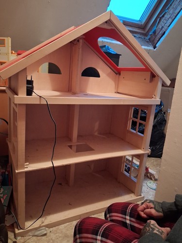 Goki puppenhaus etagen holz - 3,