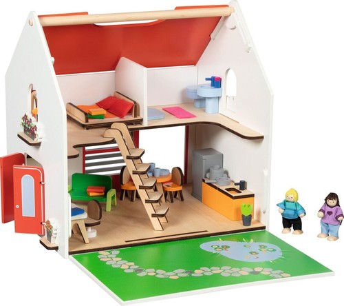 Tragbares puppenhaus eco - tragbares,