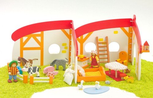 Goki puppenhaus auf der farm - farm,